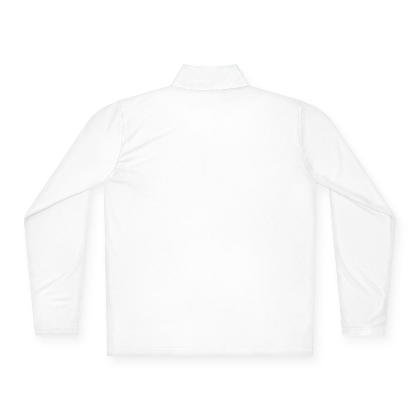 VSYN+ White Quarter-Zip Pullover