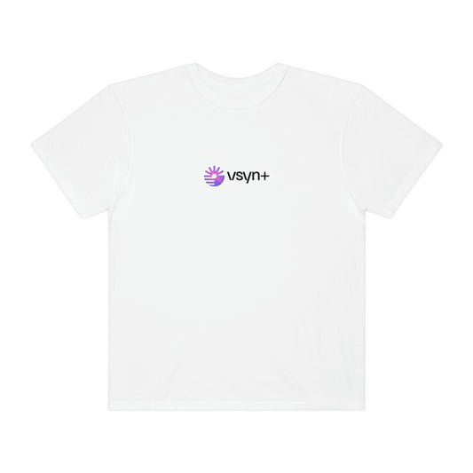 VSYN+ White Tee